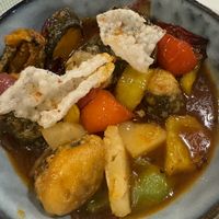 Tofu with Seaweed  at Carré Jardin in Lyon