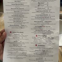 Menu  at Tori Tomo Restaurant in Providence