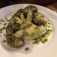Cauliflower steak   at Bella Napoli  in Copiague