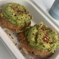 Avocado waffles   at BARE Blends in Sarasota