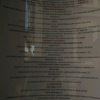 menu at Salt Shaker Deli in Lunenburg