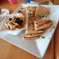 Hummus at Salt Shaker Deli in Lunenburg