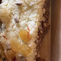 Carrot cake  at Mireille Café Moderne in Montpellier