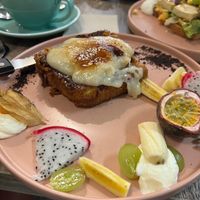 French toast at La Loca de Enfrente in Madrid