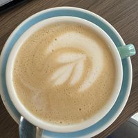 Cafe au lait  at La Loca de Enfrente in Madrid