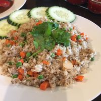 fried rice #47 does not have butter at An Lac Duyen in Garden Grove