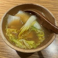 Veg miso soup at GOROU - 五郎時食 in Kaohsiung