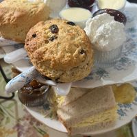 Lovely vegan breakfast, sandwich and sweet treat options as well as a delicious vegan afternoon tea!   at The Old Dairy Tearoom  in Longhope