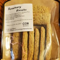 Rosemary Biscuits at COB Vegan Baked Goods in Carlisle