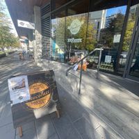 Outside at The Chocolate Project in Victoria