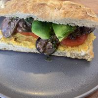 Sandwich  at Café Vida in La Paz