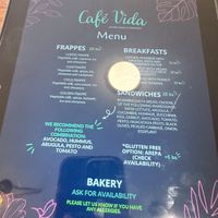   at Café Vida in La Paz