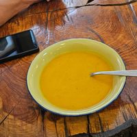 Suppe Mittagsmenü at Café Vida in La Paz