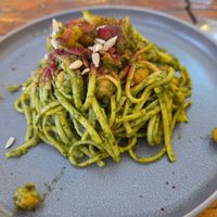 Nudeln Mittagsmenü at Café Vida in La Paz