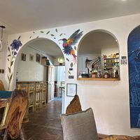   at Café Vida in La Paz