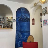   at Café Vida in La Paz