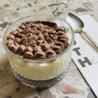 Vegan tiramisu  at Noth Coffee  in Istanbul
