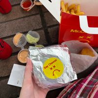 Not a Cheeseburger Frowny Meal ($25.90) at Mr.Charlie's - Sydney in Redfern