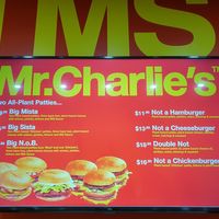 Menu Sept 2024 at Mr.Charlie's - Sydney in Redfern