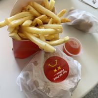 Meal with nugs and sweet n sour sauce   at Mr.Charlie's - Sydney in Redfern