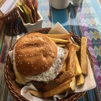   at La Casa de Bamboo in Huacachina