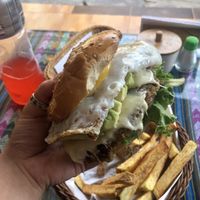   at La Casa de Bamboo in Huacachina