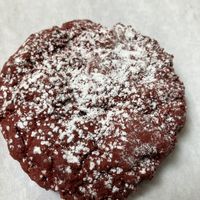 Soooooooooo freaking good! Red Velvet vegan cookie   at Nox Cookie Bar - Downtown Campbell in Campbell