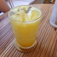 Soda turmeric at Jhoii Local Eats in Sanur