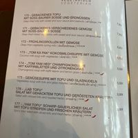 Menu  at Samui Thai Cuisine in Hamburg