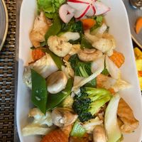 Veggies and tofu  at Samui Thai Cuisine in Hamburg