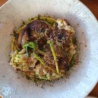 Stuffed Jerusalem artichoke at Light at Towner in Eastbourne