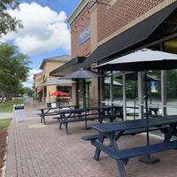 Outdoor patio-dog friendly   at Mpishi in Charleston