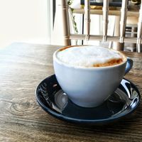 Plant based milks-almond and oat    at Mpishi in Charleston