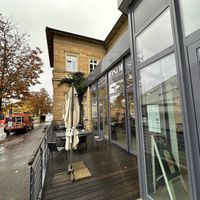outdoor seating area  at Hanoi in Bad Neustadt An Der Saale