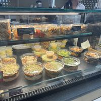 Whole vegan cabinet  at ATH - Taf Handcrafted Coffee in Athens