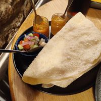 Poppadoms at The Ram Inn bussage in Stroud