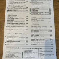 Menu 2  at Olivia's Tearoom in York