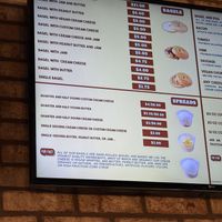 Menu  at Abel's Bagels in Las Vegas