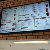 Smoothies and juices  at Abel's Bagels in Las Vegas