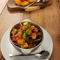 Ceviche de yuca #Veganuary at El Nacional  in Panama City