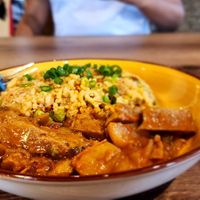 Serían guisado, a vegan take on Panamanian dish ropa vieja  #Veganuary at El Nacional  in Panama City