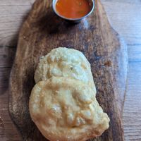 Complimentary bread at El Nacional  in Panama City
