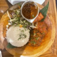 Lentil croquettes   at El Nacional  in Panama City