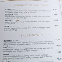 Menu at Gostilna Zlati Grič in Slovenske Konjice