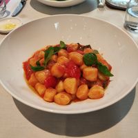 Gnocchi with date tomatoes at Ristorante Ornellaia in Zurich