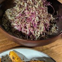 Vegan slaw at Ramenara in Seef