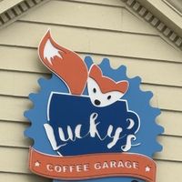   at Lucky's Coffee Garage in Lebanon