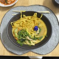 Khao soi  at Hotpot Panda in Chiang Mai