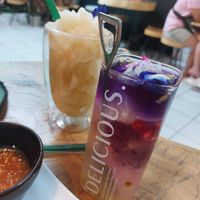 Some signature drinks :) at Hotpot Panda in Chiang Mai