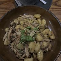 Gnocchi with mushrooms   at Salvatore's Ristorante in Preston